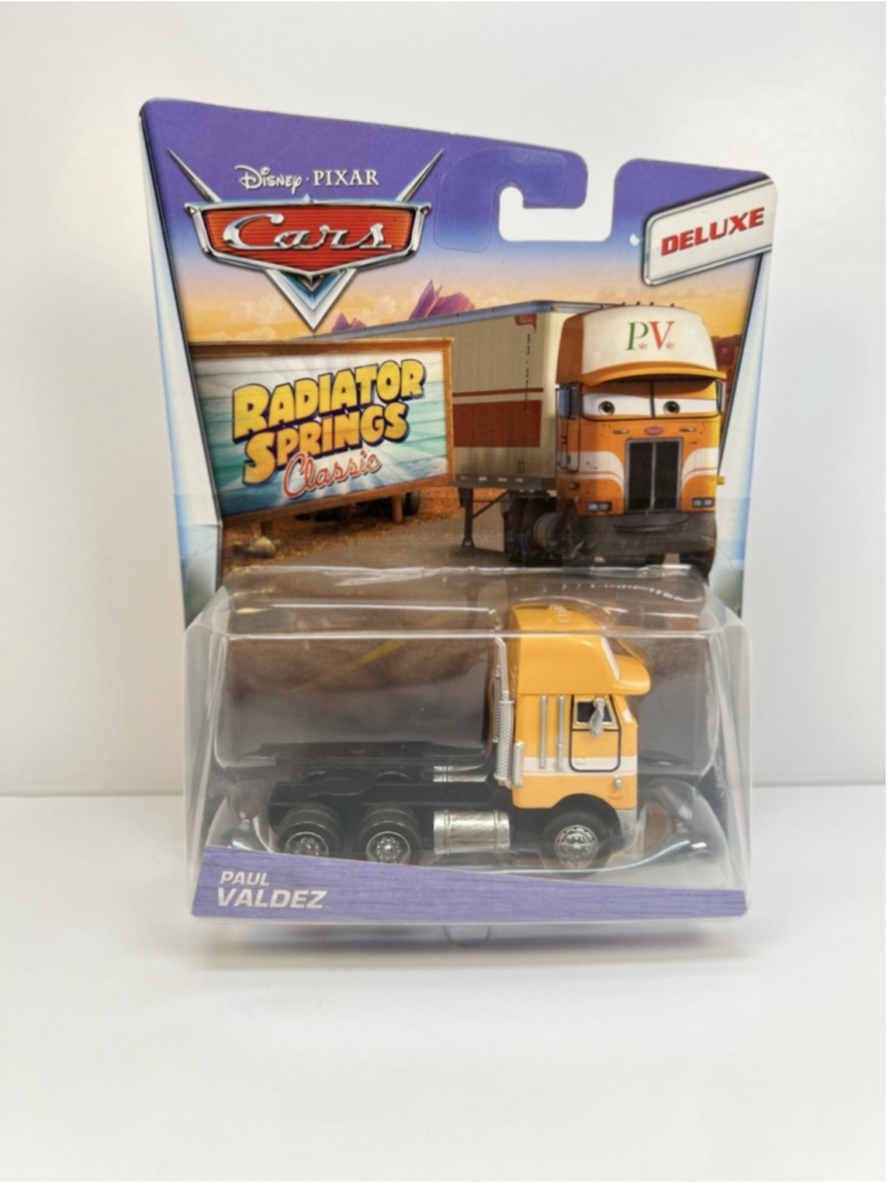 Disney Pixar Cars Paul Valdez - Deluxe - 2017 Radiator Springs Classic A